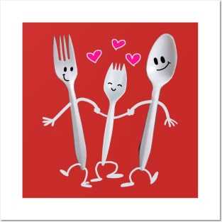 spork Love Posters and Art